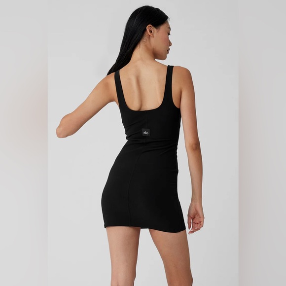 ALO Yoga Dresses & Skirts - NWT ALO Yoga Alosoft Head Start Dress BLACK